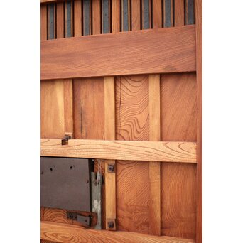 総欅格子蔵戸　W031Y 