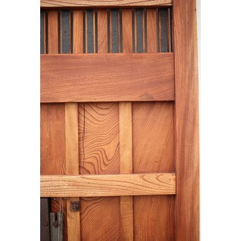 総欅格子蔵戸　W031Y 