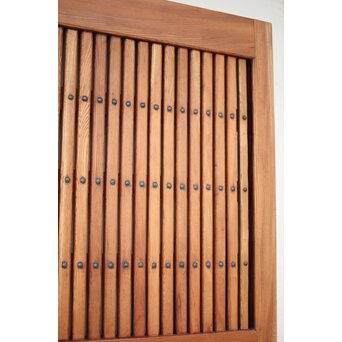 総欅格子蔵戸　W031Y 