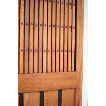 総欅格子蔵戸　W031Y 