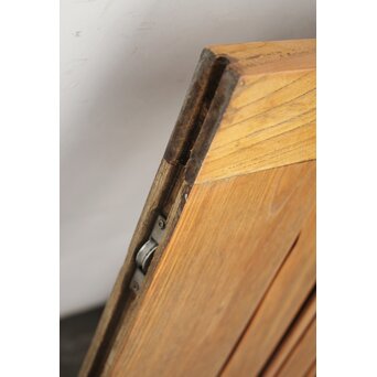 総欅 横格子の引戸 2枚1組　L1048Y 