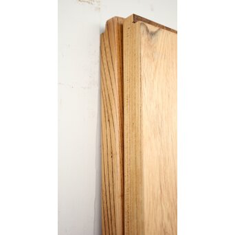 総欅 横格子の引戸 2枚1組　L1048Y 