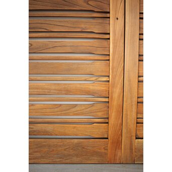 総欅 横格子の引戸 2枚1組　L1048Y 