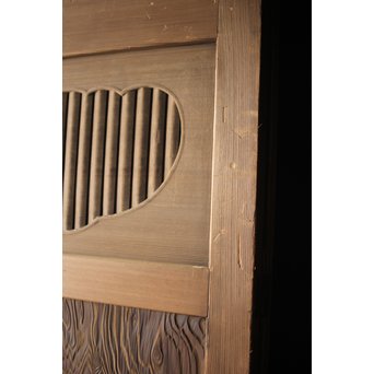 神代杉 門扉/唐戸 2枚1組　W032Y 