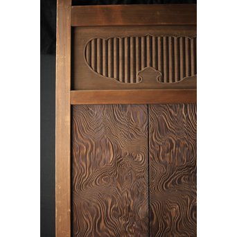 神代杉 門扉/唐戸 2枚1組　W032Y 