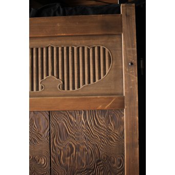 神代杉 門扉/唐戸 2枚1組　W032Y 