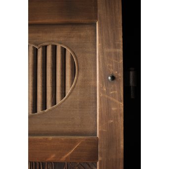 神代杉 門扉/唐戸 2枚1組　W032Y 