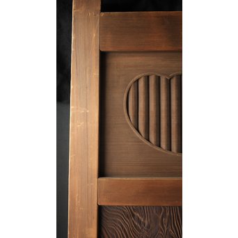 神代杉 門扉/唐戸 2枚1組　W032Y 