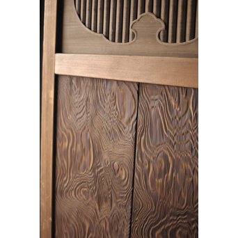 神代杉 門扉/唐戸 2枚1組　W032Y 