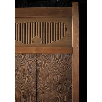 神代杉 門扉/唐戸 2枚1組　W032Y 