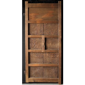 神代杉 門扉/唐戸 2枚1組　W032Y 