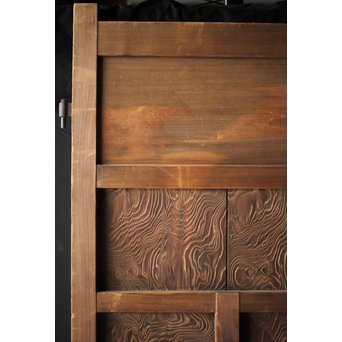 神代杉 門扉/唐戸 2枚1組　W032Y 