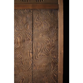 神代杉 門扉/唐戸 2枚1組　W032Y 