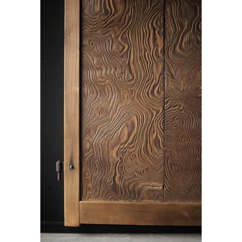 神代杉 門扉/唐戸 2枚1組　W032Y 