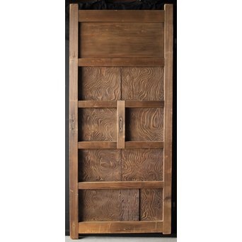 神代杉 門扉/唐戸 2枚1組　W032Y 