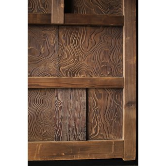 神代杉 門扉/唐戸 2枚1組　W032Y 