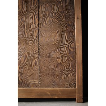 神代杉 門扉/唐戸 2枚1組　W032Y 