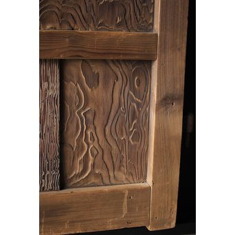 神代杉 門扉/唐戸 2枚1組　W032Y 