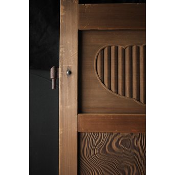 神代杉 門扉/唐戸 2枚1組　W032Y 