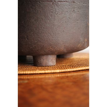 陶々斎 鉄立風炉 瓶掛 涼炉　M252 