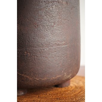 陶々斎 鉄立風炉 瓶掛 涼炉　M252 