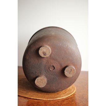 陶々斎 鉄立風炉 瓶掛 涼炉　M252 