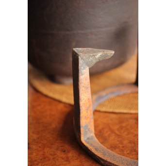 陶々斎 鉄立風炉 瓶掛 涼炉　M252 