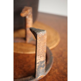 陶々斎 鉄立風炉 瓶掛 涼炉　M252 