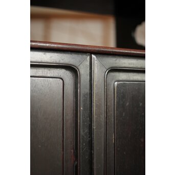 唐物 紫檀紅木意 重唐木 煎茶器局　X288 