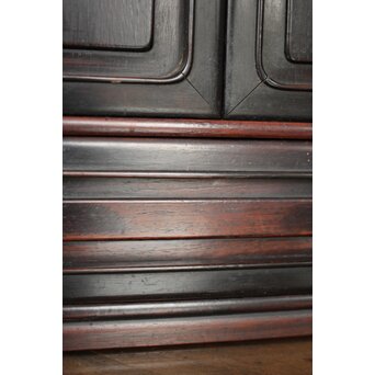 唐物 紫檀紅木意 重唐木 煎茶器局　X288 