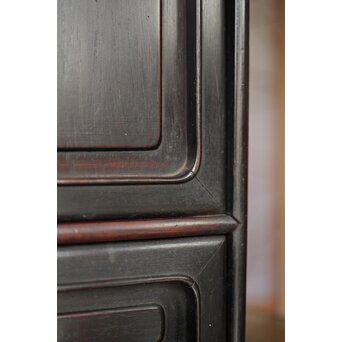 唐物 紫檀紅木意 重唐木 煎茶器局　X288 