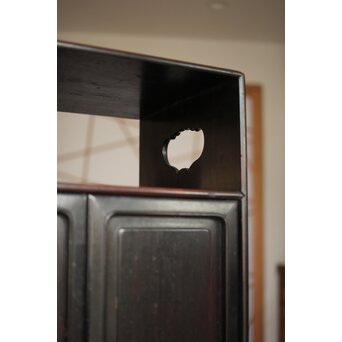 唐物 紫檀紅木意 重唐木 煎茶器局　X288 