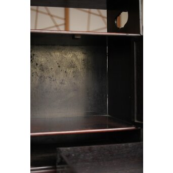 唐物 紫檀紅木意 重唐木 煎茶器局　X288 