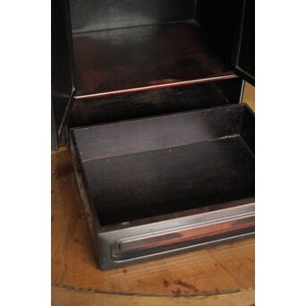 唐物 紫檀紅木意 重唐木 煎茶器局　X288 