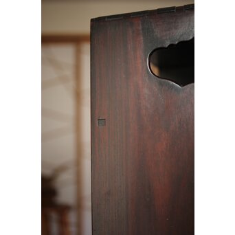 唐物 紫檀紅木意 重唐木 煎茶器局　X288 