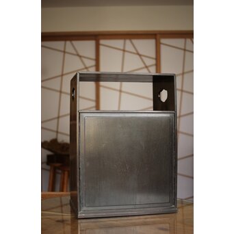 唐物 紫檀紅木意 重唐木 煎茶器局　X288 