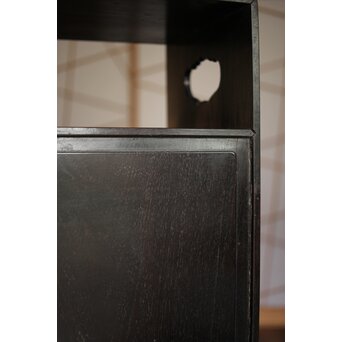 唐物 紫檀紅木意 重唐木 煎茶器局　X288 