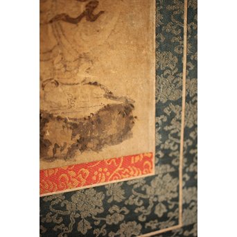 江戸肉筆仏画 不動明王像図 　Z251 