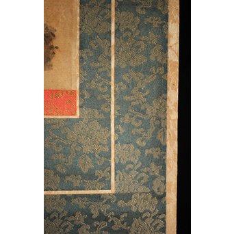 江戸肉筆仏画 不動明王像図 　Z251 