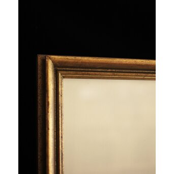 福井良之助 銅版画「窓」 鉛筆サイン 額装　Z252 