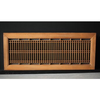 ガラス入 小型筬欄間　R0088