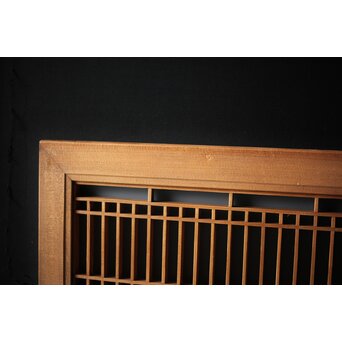 ガラス入 小型筬欄間　R0088 