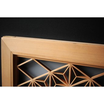 ガラス入 組子小型欄間　R0089 