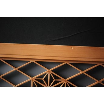 ガラス入 組子小型欄間　R0090 