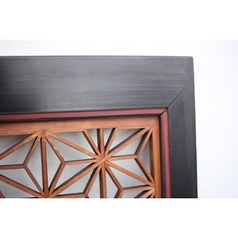 麻ベタ入組子 中型欄間　R0092 