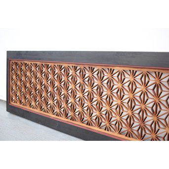 麻ベタ入組子 中型欄間　R0092 