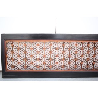 麻ベタ入組子 中型欄間　R0092 