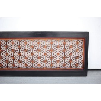 麻ベタ入組子 中型欄間　R0092 