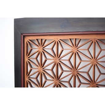 麻ベタ入組子 中型欄間　R0092 