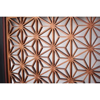 麻ベタ入組子 中型欄間　R0092 